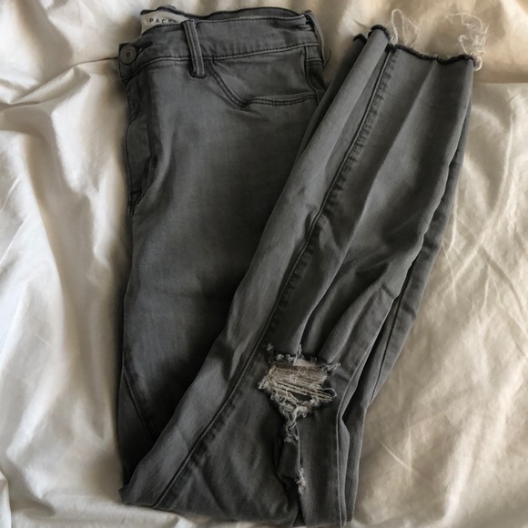 BOGO Grey PACSUN ankle jeggings - Picture 2 of 5